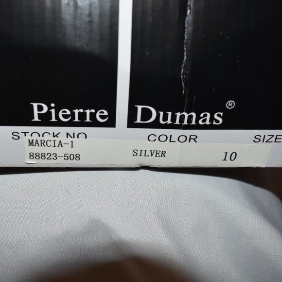 Pierre Dumas Sparkle Platform Heels Size 10 - Picture 6 of 7